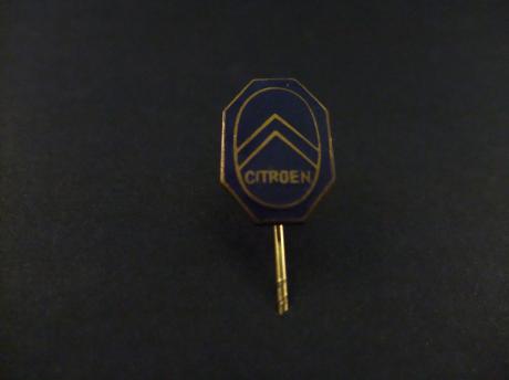 Citroën logo blauw emaille uitvoering